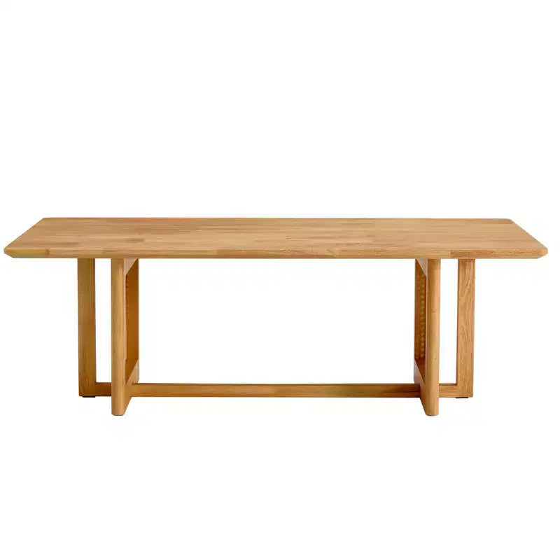 Table Basse Rectangulaire Moderne Petite Table Basse en Bois