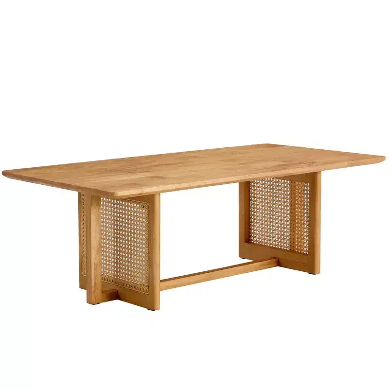Table Basse Rectangulaire Moderne Petite Table Basse en Bois