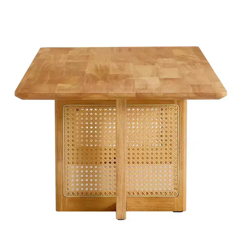 Table Basse Rectangulaire Moderne Petite Table Basse en Bois