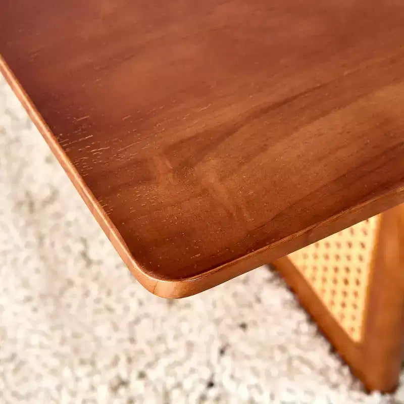 Table Basse Rectangulaire Moderne Petite Table Basse en Bois