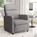 Skyzoo Electric Recliner Chair with Adjustable Backrest & Footrest, Upholstered Recliner Sofa, for Living Room, Nursery