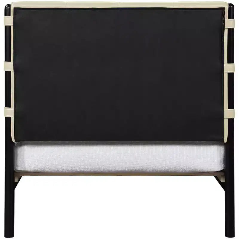 Meridian Furniture,Abigail Vegan Leather Bed