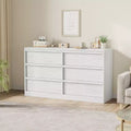 Acekool TV Stand and Dresser, Modern Storage Organizer for Bedroom, Large Wood Tabletop
