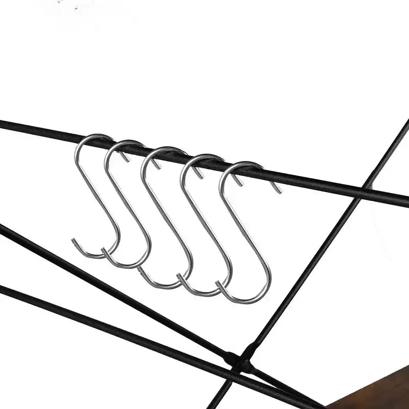 Karl Home 4 Tier Wooden Kitchen Shelf Baker's Rack