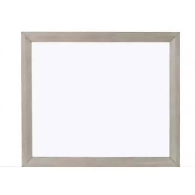 Royal Hampton Vanity Dresser Mirror, Rustic Natural Oak Brown Wood 36x42