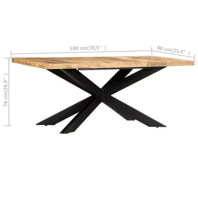 Table à manger - Bois massif recyclé