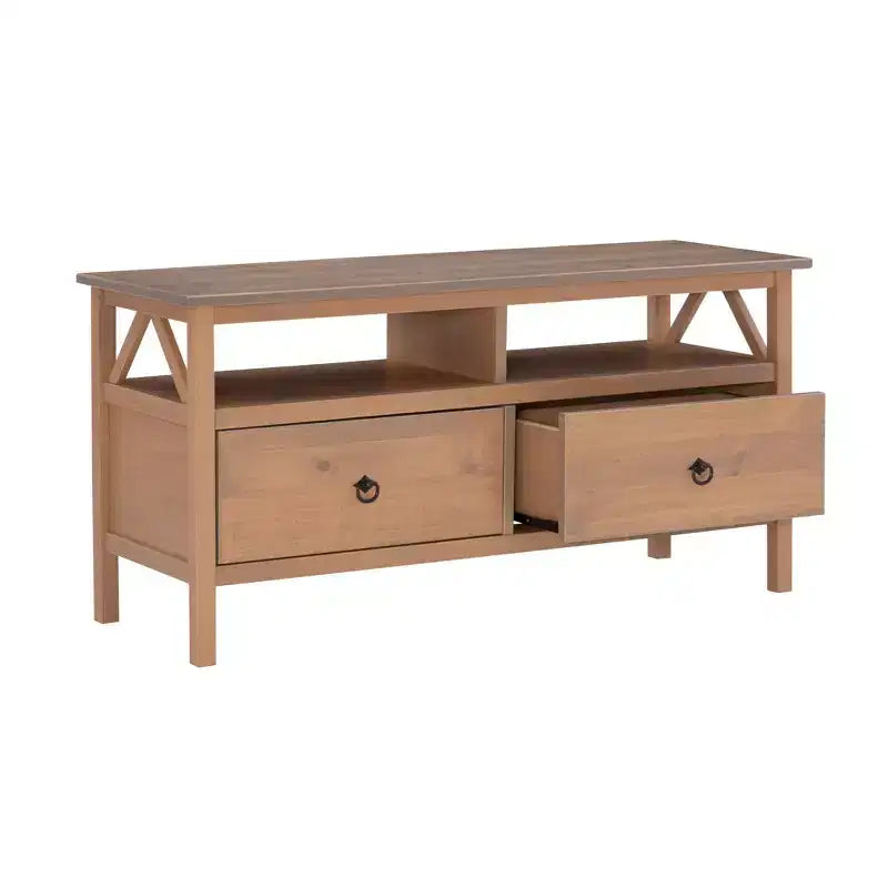 Titian Rustic TV Stand for TVs up to 40 - Linon