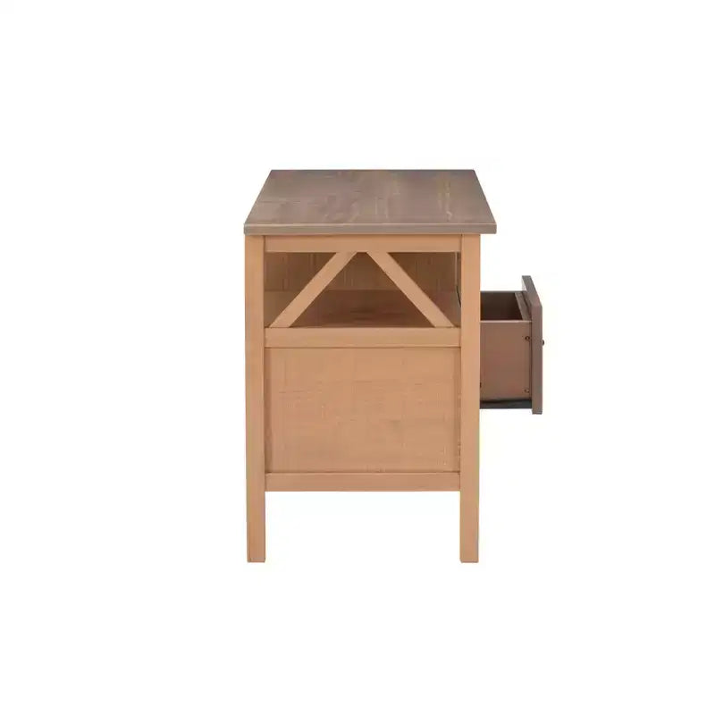 Titian Rustic TV Stand for TVs up to 40 - Linon