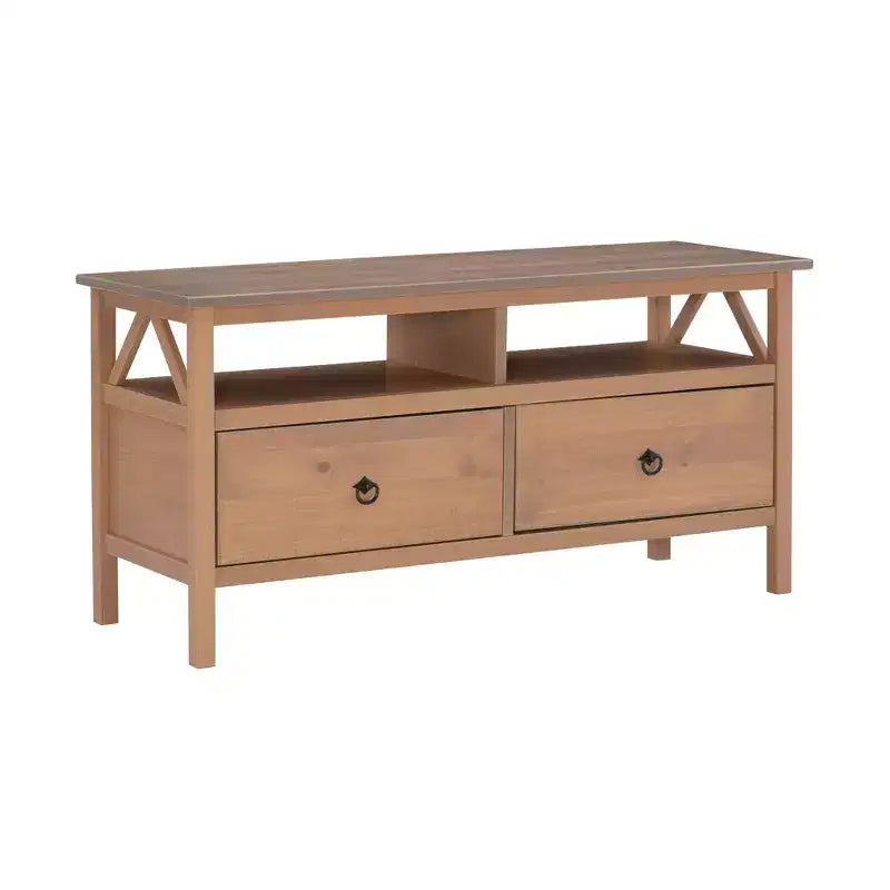 Titian Rustic TV Stand for TVs up to 40 - Linon