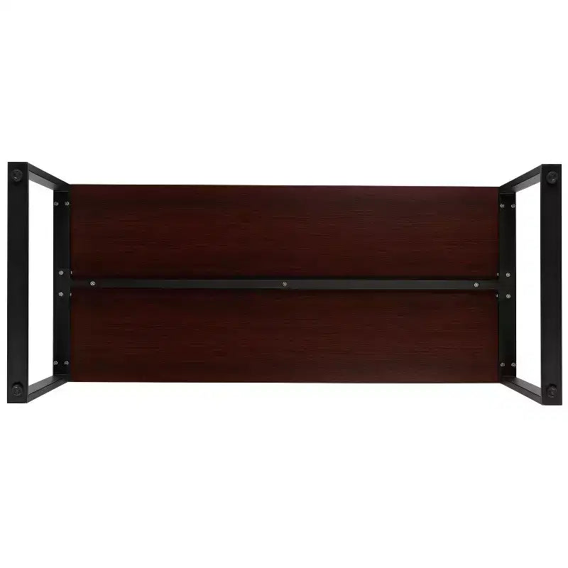 Emma and Oliver Modern Commercial Grade Desk Industrial Style Computer Desk Sturdy Home Office Desk - 55 Length