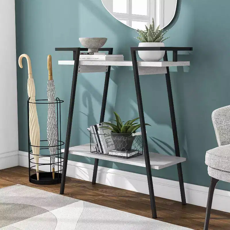 24/7 Shop At Home Grovalf Contemporary 1 Shelf Console Table