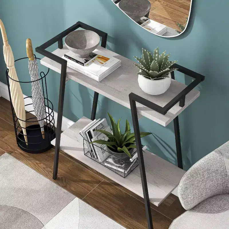 24/7 Shop At Home Grovalf Contemporary 1 Shelf Console Table
